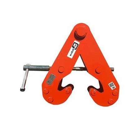 ELEPHANT LIFTING PRODUCTS Beam Clamp, 20 Ton, 787 To 1890, Heavy Duty Grippa Series GS-20